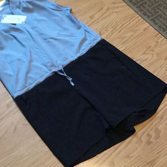 Ladies romper in size x large powder blue & black - Picture 3 of 7